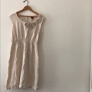 Merona linen/cotton blend dress. Sz L